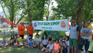 Muğla’da doğa ve bilim kampı düzenlendi