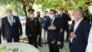 Muğla'da protokol bayramlaştı