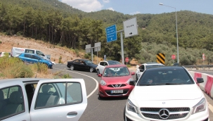 Muğla’nın dört bir tarafında trafik kilitlendi