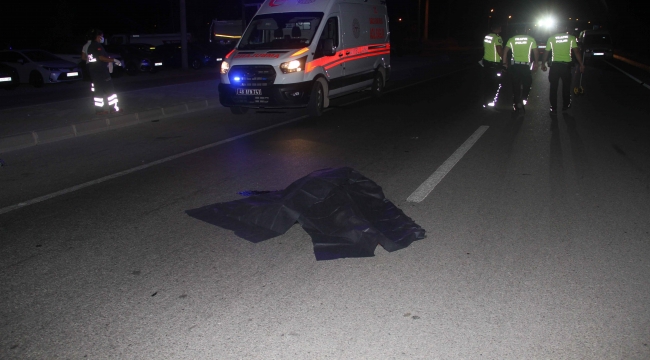 Otomobilin çarptığı bisiklet sürücüsü yaşamını yitirdi