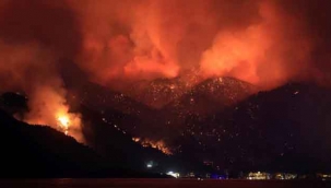 Tüyler ürperten anlar! Marmaris'te hava kararınca, felaket daha da korkunç bir hal aldı