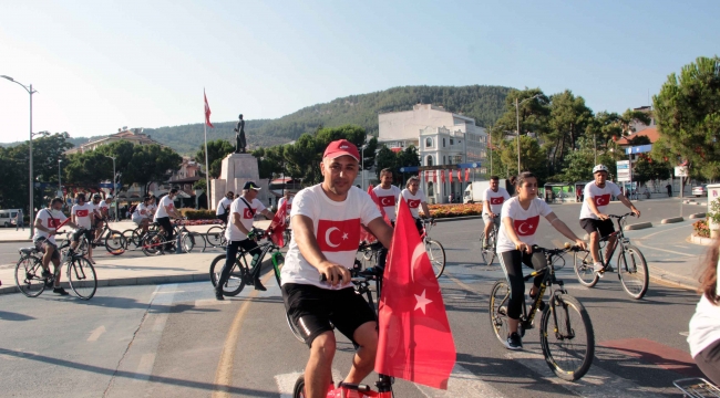 Üniversiteden bisiklet etkinliği