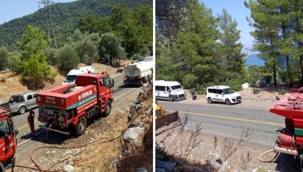 Yangın çabuk fark edildi, hemen söndürüldü
