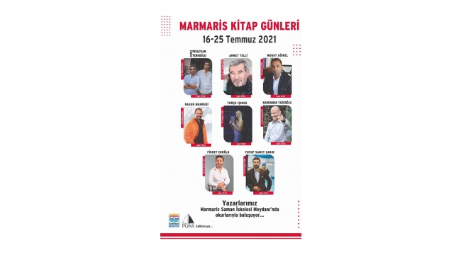 Yazarlar Marmarisli okuyucuları ile buluşacak