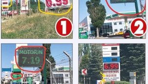 Akaryakıt istasyonlarının fiyat farkı oyunu! Tabelada 6,84, pompada 7,36