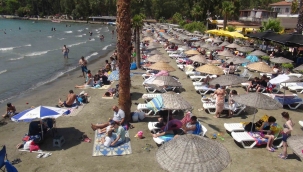 Akyaka yerli turiste kaldı