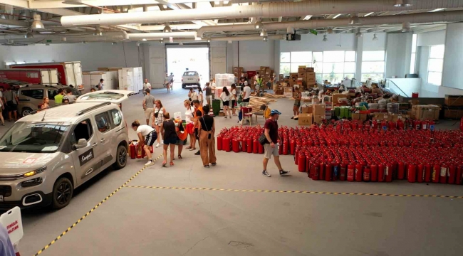 Bodrum'da bugünden itibaren yardım kabul edilmeyecek