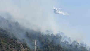 Dalaman’daki yangın büyümeden söndürüldü