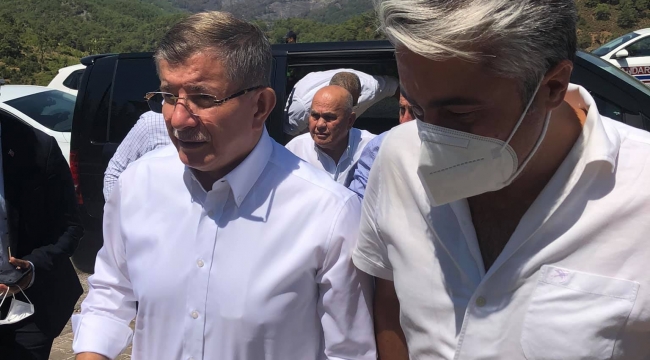 Davutoğlu Muğla’da incelemeler yaptı