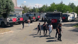Emniyet’in 'alev savaşçıları'na görkemli uğurlama