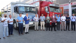 Erdemli'den Manavgat'a 358 küçükbaş hayvan desteği