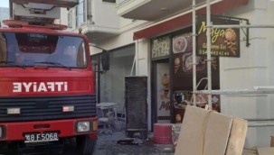 Göcek'te iş yerinde çıkan yangın korkuttu