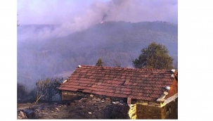 Kavaklıdere yangını sürüyor