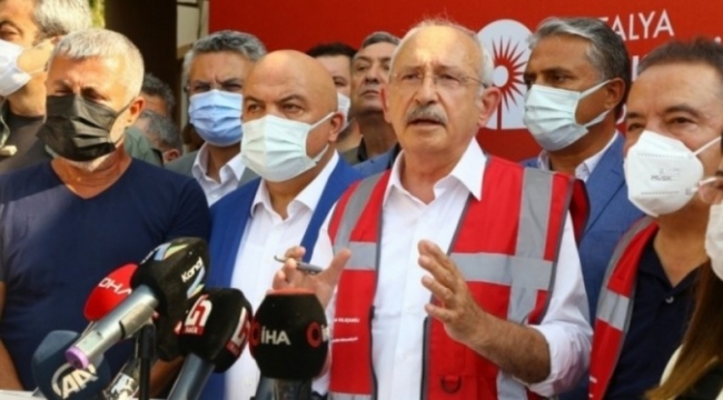 Kılıçdaroğlu’ndan yangın felaketi ile mücadeleye destek veren belediye başkanlarına teşekkür mektubu