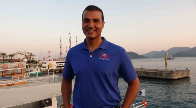 Mars'a uçan ilk helikopterin tasarımcılarından olan Gazzeli Loay Elbasyouni Marmaris’te