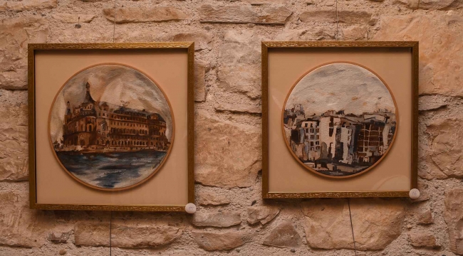 Muğlalı ressam 14. kişisel sergisini İbramaki'de açtı