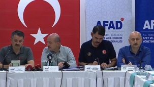 Orman yangınlarıyla mücadelede son durum bakanlardan açıklama