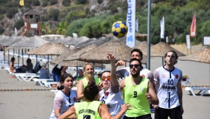 Plaj Korfbol Turnuvası Sarıgerme’de yapıldı