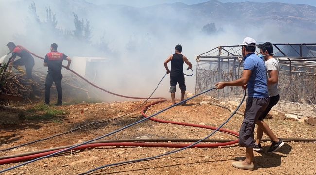 Seydikemer’de bir yangın daha