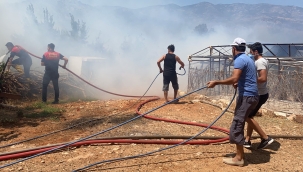 Seydikemer’de bir yangın daha