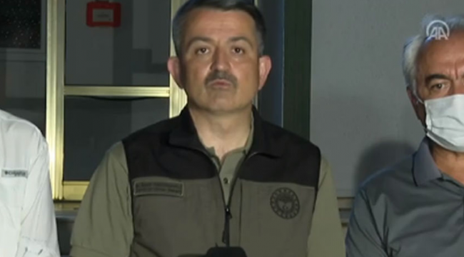 Tarım ve Orman Bakanı Bekir Pakdemirli: Benim gördüğüm orman yerlerindeki sorumluluk belediyelerdedir