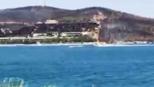 Yangın söndürme uçağını engelleyen jetski hakkında soruşturma