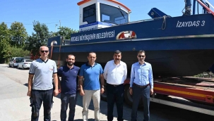 Yangınların kirlettiği Bodrum sahillerini temizleyecek araç yola çıktı