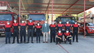 Başkan Oktay’dan itfaiyecilere teşekkür