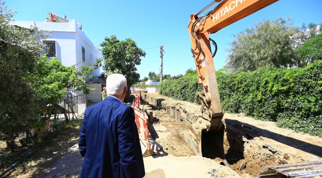 Bodrum ve Fethiye’de kanalizasyon çalışmaları devam ediyor
