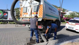 Marmaris'te yağmur öncesi hazırlıklar hızlandı
