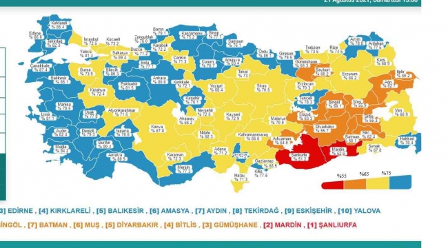 Son 24 saatte korona virüsten 283 kişi hayatını kaybetti