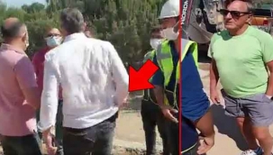 Ünlü iş adamı Bülent Eczacıbaşı silahlı adamlarıyla şantiye bastı
