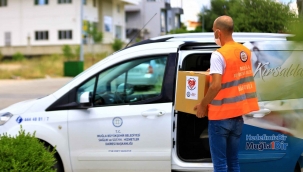Yangınzede vatandaşların su faturalarını Büyükşehir ödedi