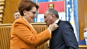 Behçet Saatcı, İYİ Parti rozetini taktı