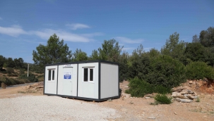 Bodrum Belediyesi mahallelere afet müdahale kabinleri yerleştiriyor