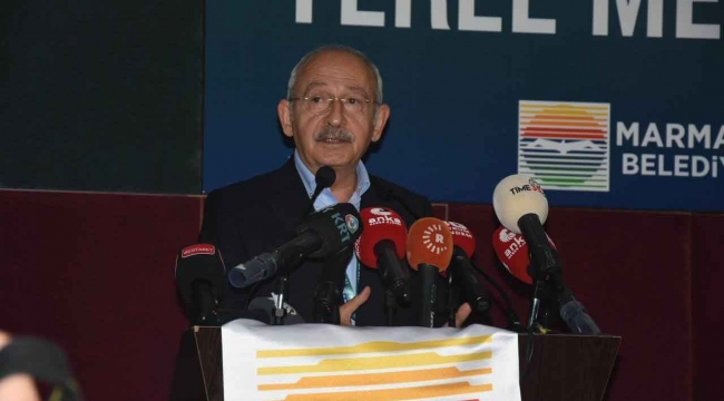 CHP Genel Başkanı Kılıçdaroğlu, Marmaris'te gazetecilerle buluştu
