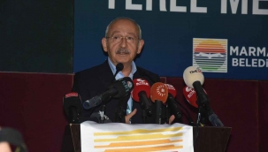 CHP Genel Başkanı Kılıçdaroğlu, Marmaris'te gazetecilerle buluştu