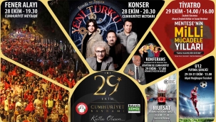 Cumhuriyet’in kuruluş yıldönümüne coşkulu kutlama