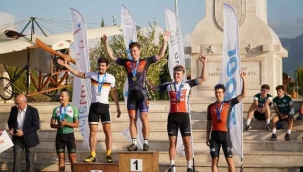 Dağ bisikletleri Fethiye’de şehre indi