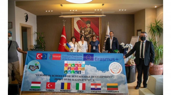 Erasmus okullar arası değişim ortakları Bodrum'da 