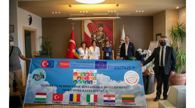 Erasmus okullar arası değişim ortakları Bodrum’da