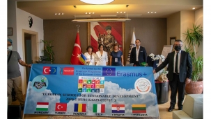 Erasmus okullar arası değişim ortakları Bodrum’da