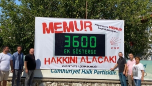 Fethiye CHP’li Demir 'Milyonlar, CHP iktidarında hakkını alacak!'