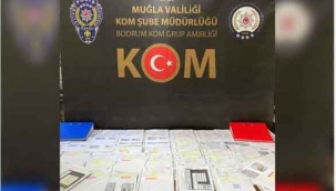 Muğla'da çekirge operasyonu beş gözaltı