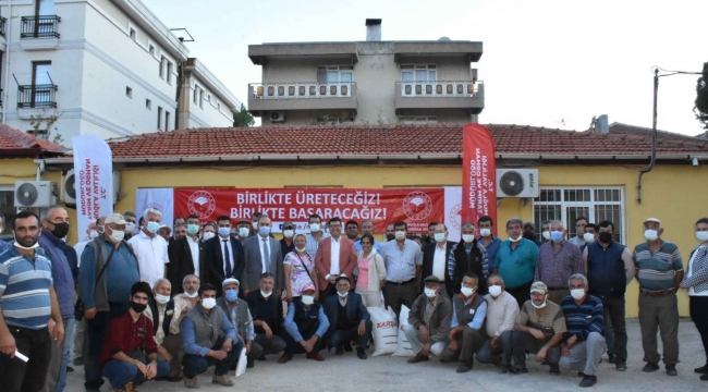 Muğlalı çiftçilere 39 ton yem bitki tohumu dağıtılacak