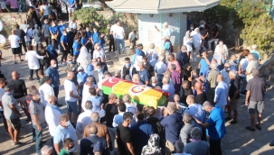 Nur Germen gözyaşları arasında uğurlandı