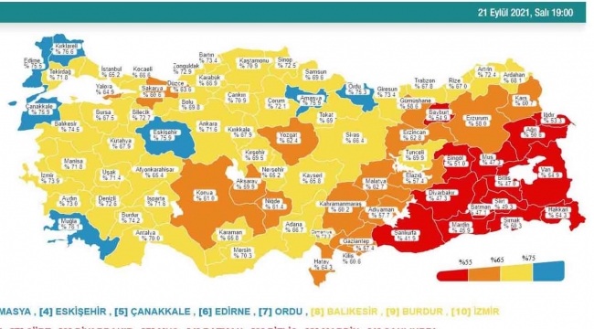 Son 24 saatte korona virüsten 206 kişi hayatını kaybetti