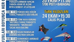 Uluslararası Fethiye Ölüdeniz Hava Oyunları başlıyor