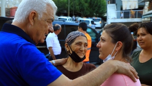 Yangın mağduru öğrencilere eğitim desteği