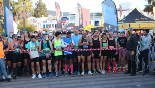 600 sporcu Bodrum’da ter döktü